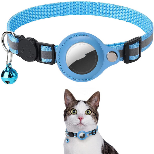 Petdor™ AirTag Cat Collar Sky Blue