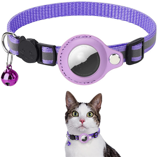 Petdor™ AirTag Cat Collar Purple